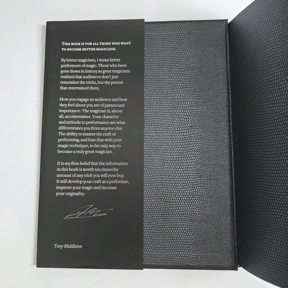 Performing Magic by Tony Middleton [First Edition 2011, Hardcover] *New*