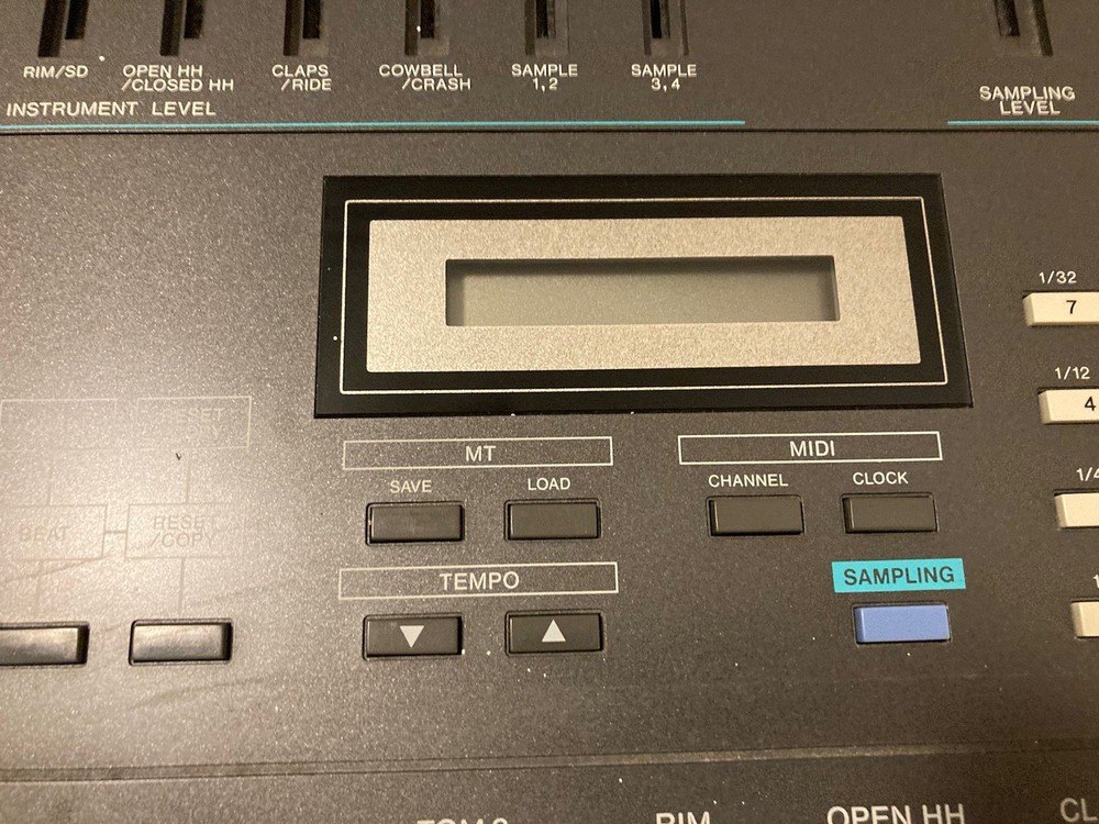 Casio RZ-1 Drum Machine Digital Sampling Rhythm Composer