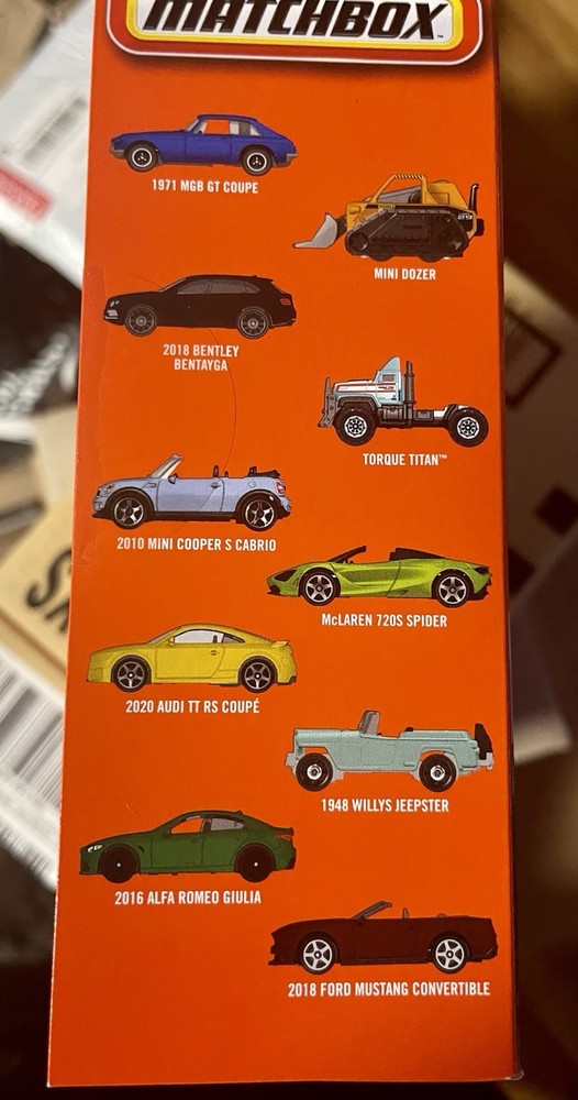 Matchbox Collector Cars 20 Pack