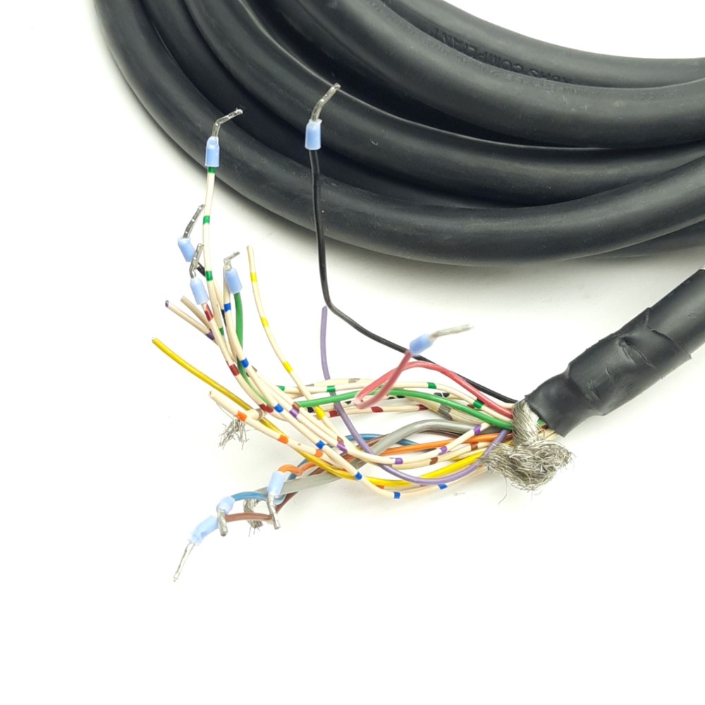 Flex Cable FC-CFBM6DF-CBAF-M001 Encoder/Feedback Cable for TLY Motors, 28-Pins