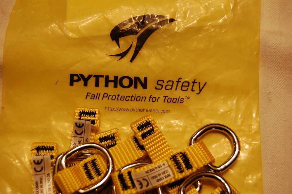 Python D-Ring Attachment DR-0.5x2.25 1500003 (Qty of 10)