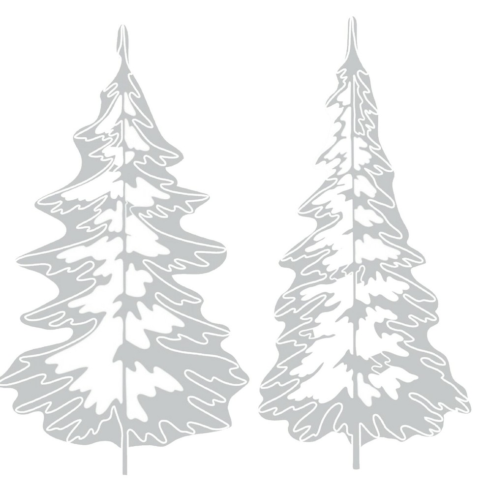 Sizzix Thinlits Woodlands 2pc set #660978 Retail $15.99 designer Tim Holtz