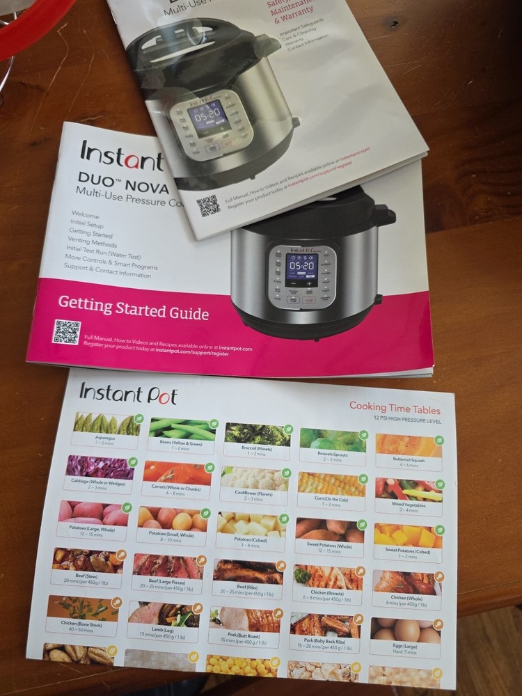 Instant Pot Duo Nova 80 8 Quart Multi Use Pressure Cooker 12 Smart Programs