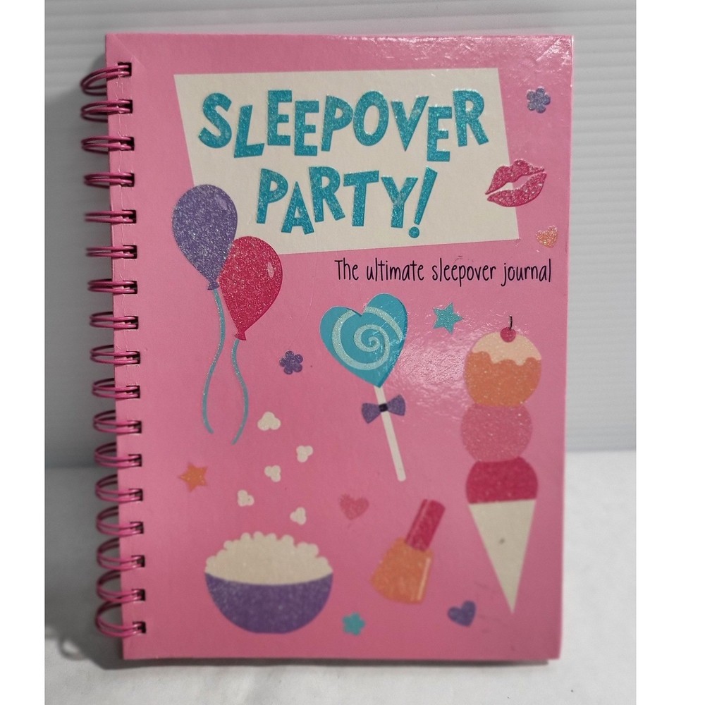 Sleepover Party Journal Ultimate Sleepover Journal Diary Guest Book