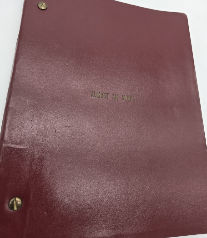 ALMOST AN ANGEL / Paul Hogan 1989 Move Script Screenplay, perform God's work