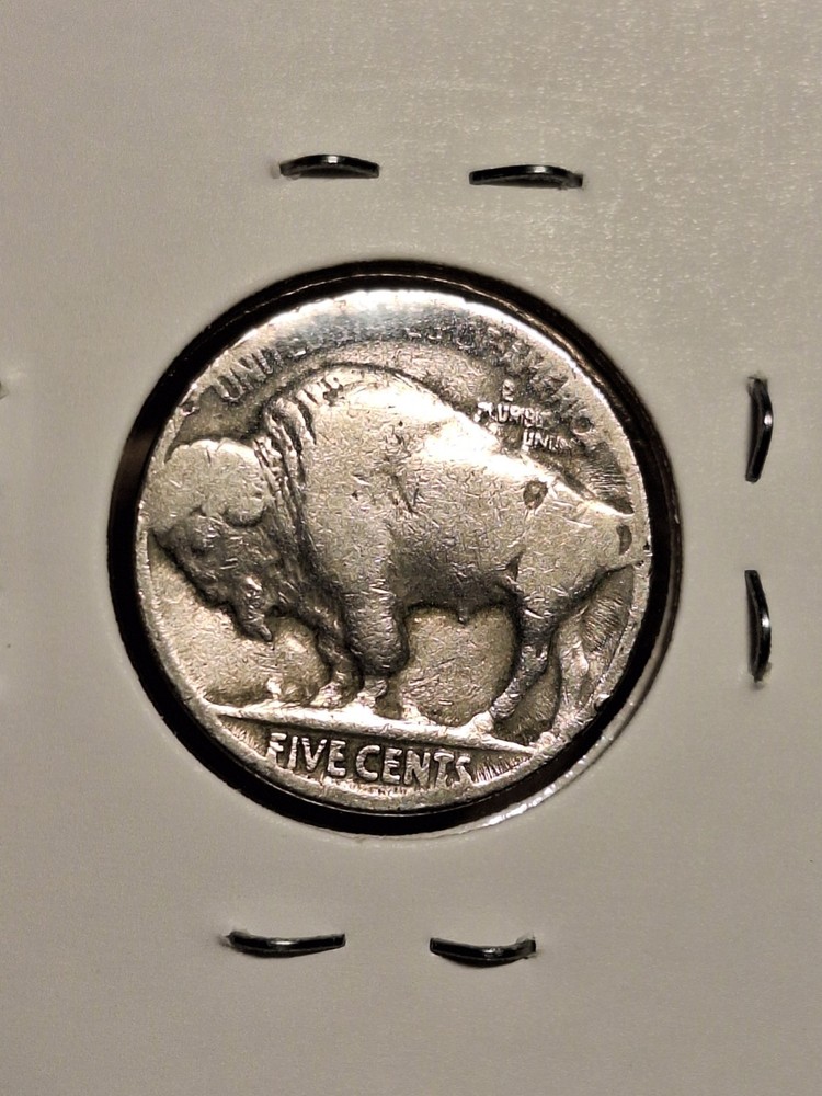 1927 Buffalo Nickel Better / Partial Date Decent Circulated Condition
