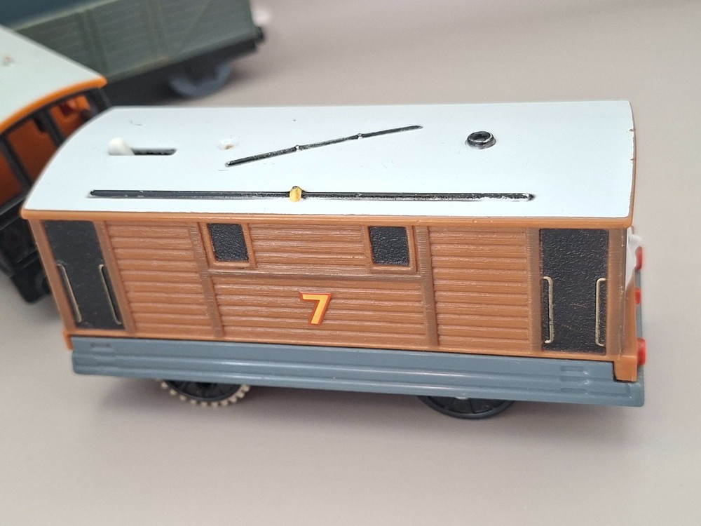 Toby Trackmaster Train Motorized - 2013 Mattel Thomas the Tank Engine - Tested