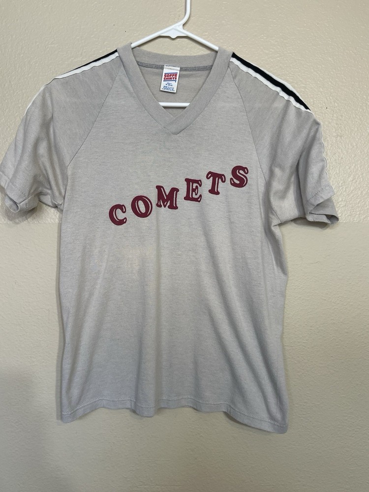 1970s Vintage Men’s Coaches Jersey Tee Comets Medium
