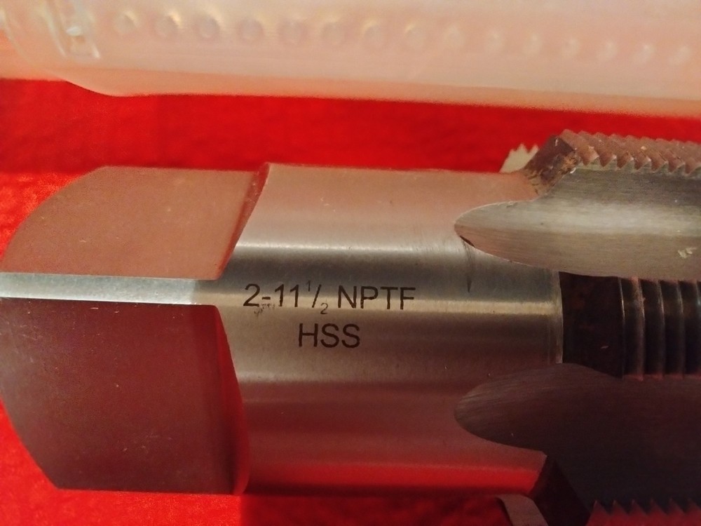 Hss Nptf Pipe Tap 2"-11.1/2