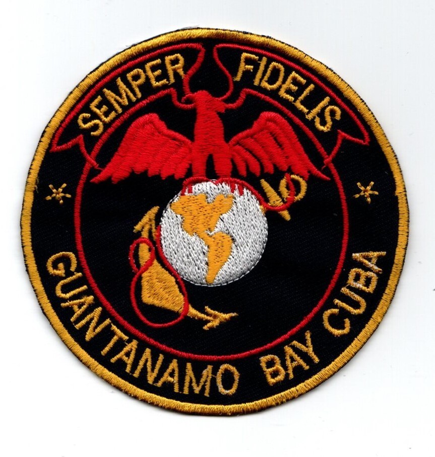 USMC Guantanamo Bay Cuba patch.