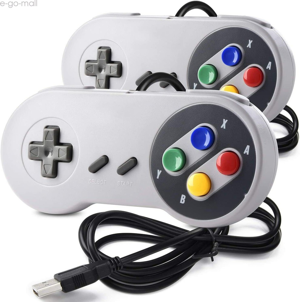 SNES USB Controller GamePad for Windows PC MAC Linux Raspberry Pi 3 Sega Genesis
