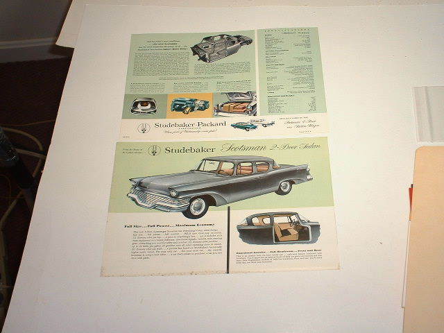 Studebaker 1958 Scotsman  2dr Brochure