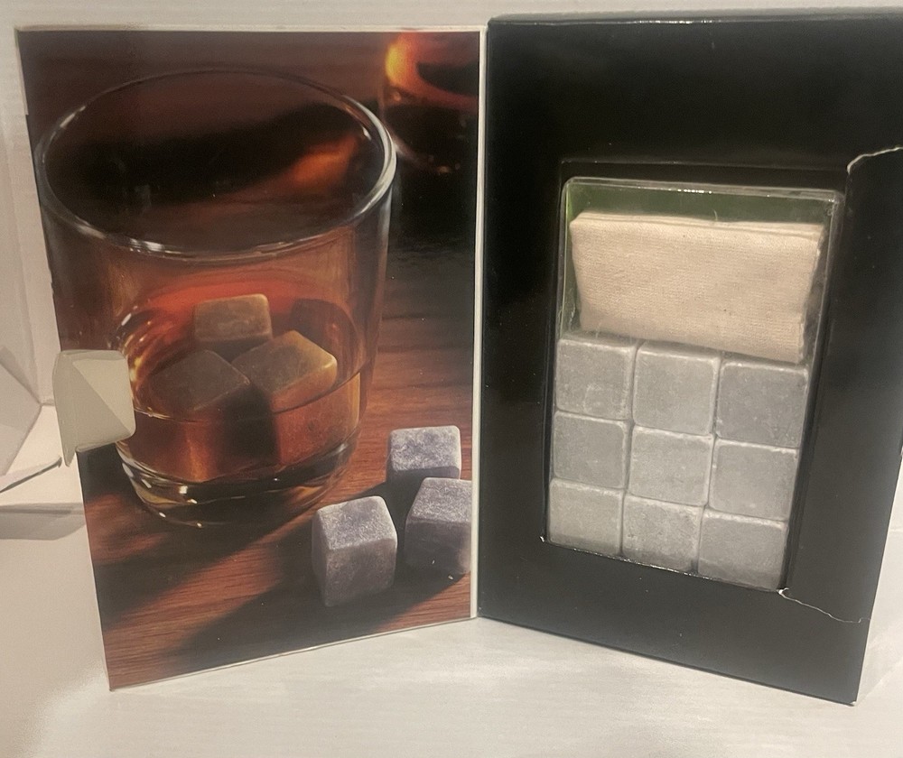 Sharper Image 10 Piece Drinking Stones