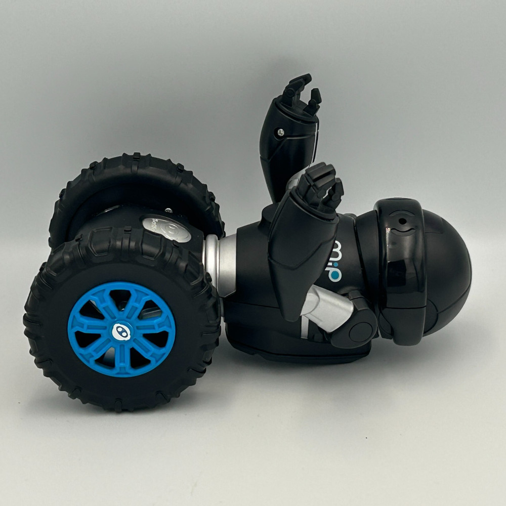 MIP WowWee Toy Coding Rolling Robot 0820 Black/Silver Smart App -Works! 2013