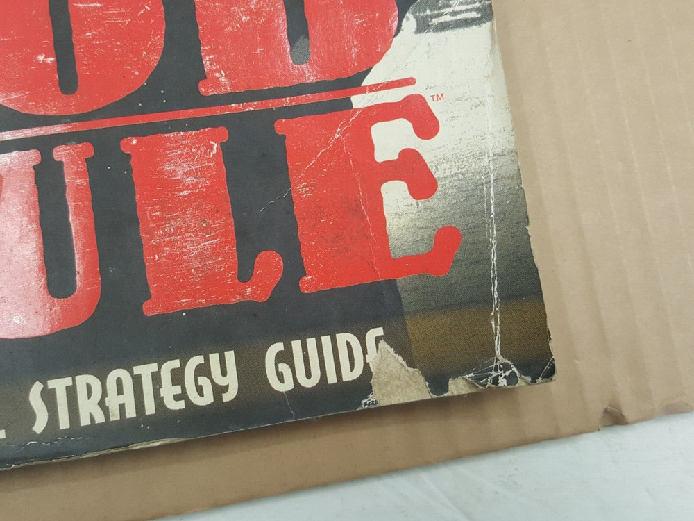 Mob Rule BradyGames Official Strategy Guide 1999.Preowned