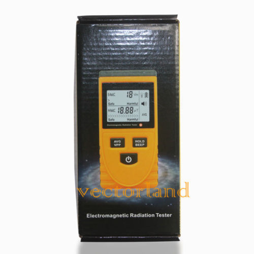 Electromagnetic Radiation Detector Digital LCD EMF Meter Dosimeter Tester New