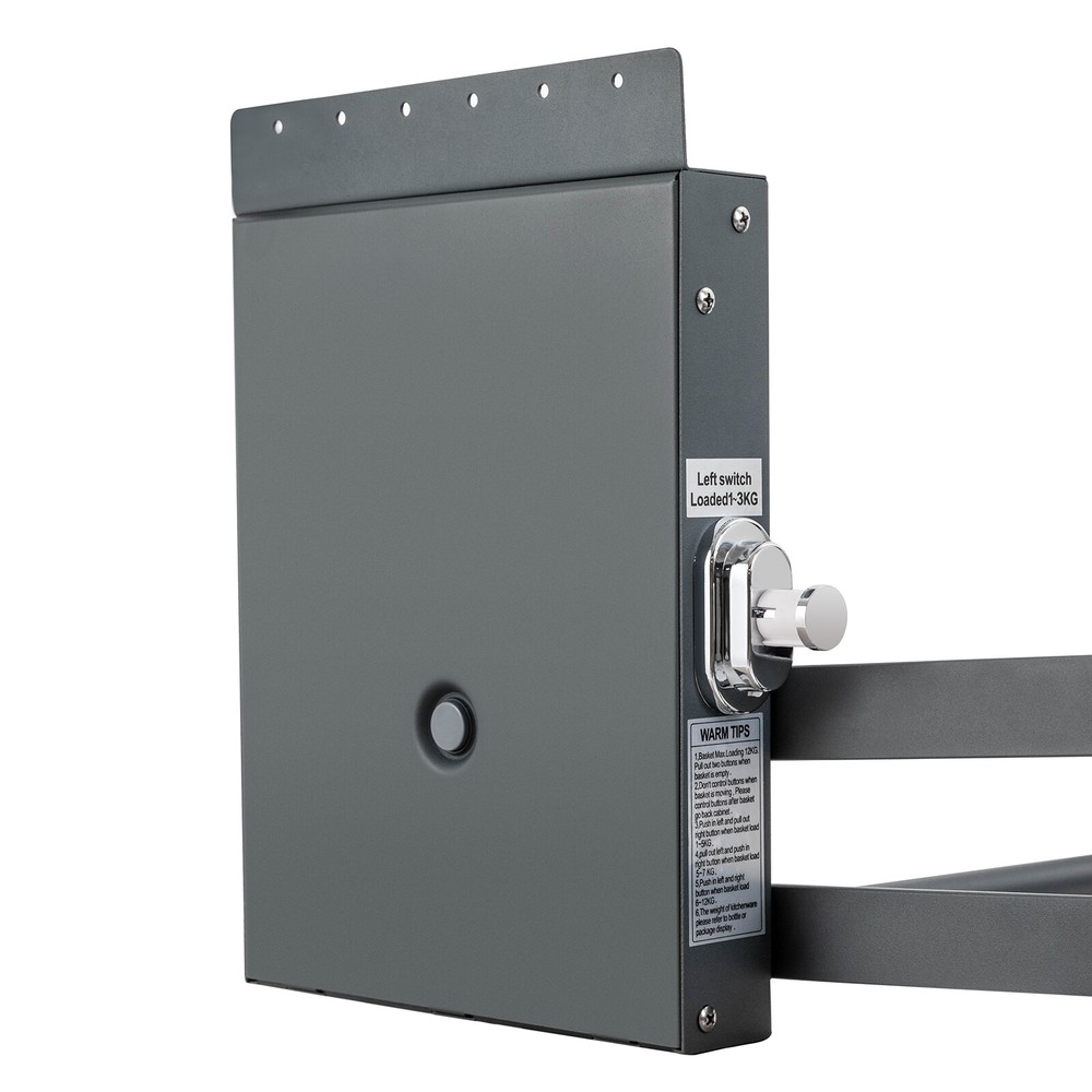 Pull-Out Cabinet Shelf Drop Down Shelf Pull-Down Lift for Kitchen Cabinet 2-tier