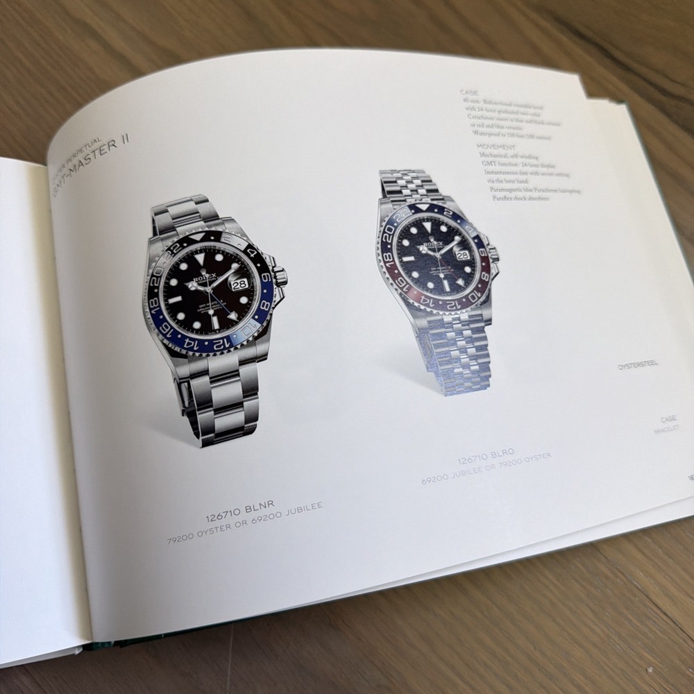 2001-2002 Rolex Brochure Book