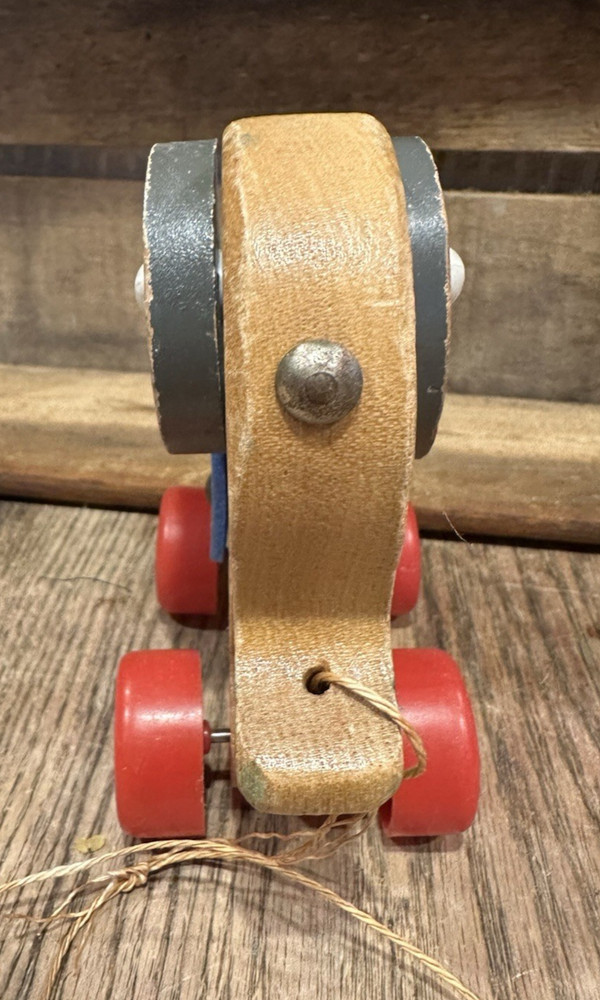 Vintage Wooden Elephant Pull Toy