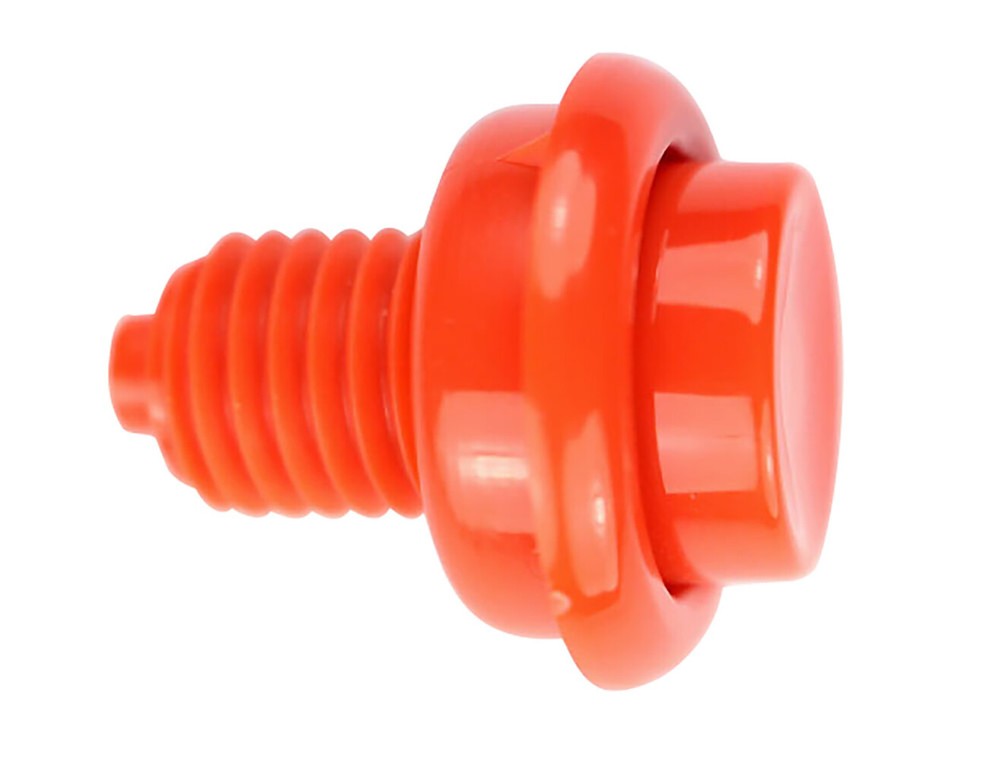 Pinball Machine Cabinet Flipper Button - Red - A-16883-9