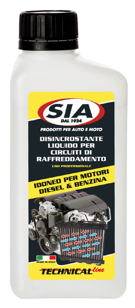 250ml PROTECTIVE DESCALING LIQUID bottle for cooling circuits