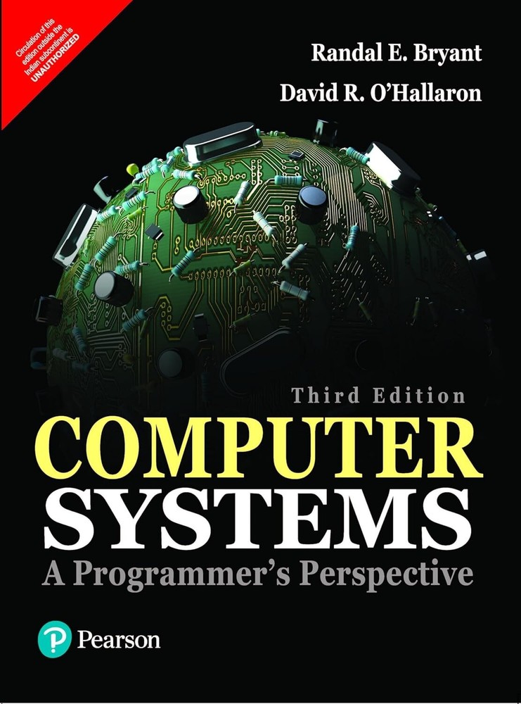 COMPUTER SYSTEMS: A PROGRAMMER'S PERSPECTIVE,3ED, CUSTOM CLEARED SHIPPING