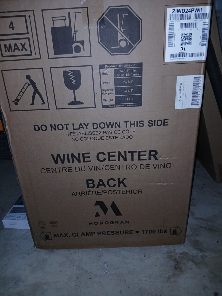Monogram 24" Panel-Ready Beverage Center - ZIBC24PWII ( WILL SHIP )