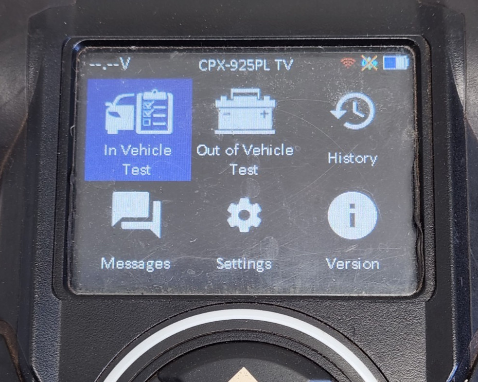 Midtronics NAPA CPX-925 Battery & System Analyzer Electrical Diagnostic Printer