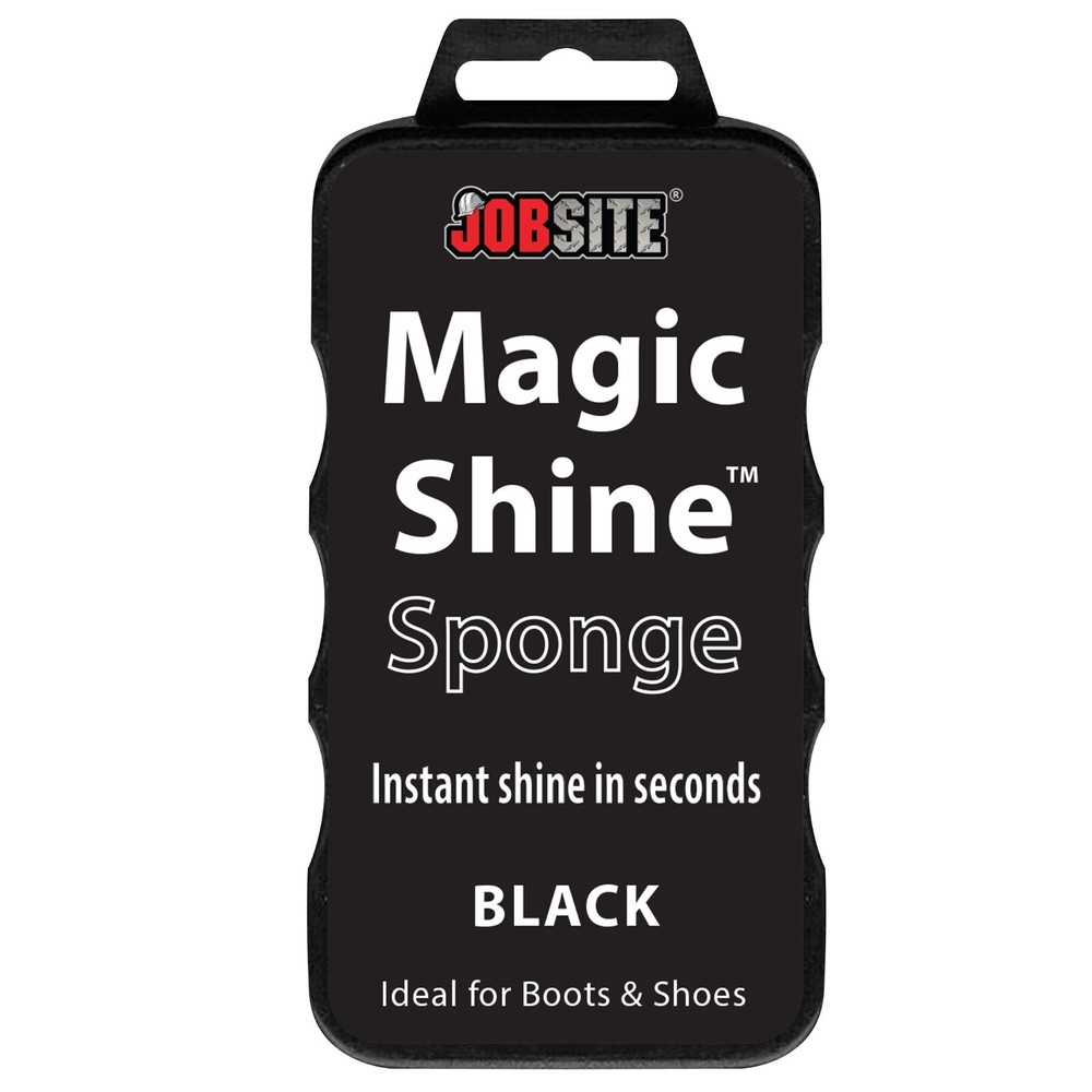JobSite Express Leather Boot & Shoe Shine Sponge