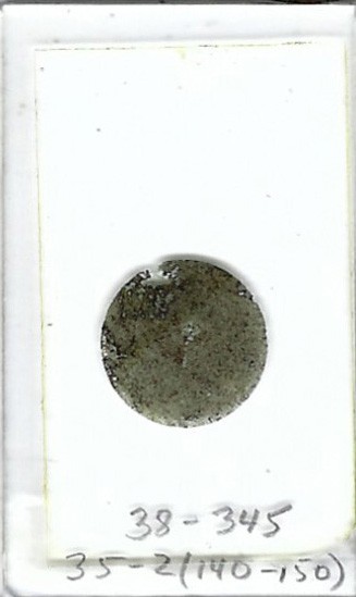 Thin-section Mount from DSDP Hole 345 Petrographic Microscope Slide 38-345-35-2