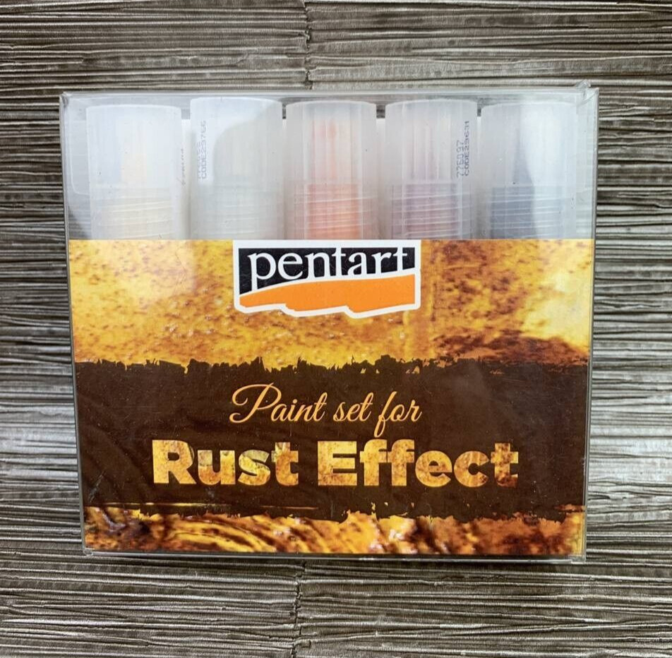 Pentart Paint Set for Rust Effect