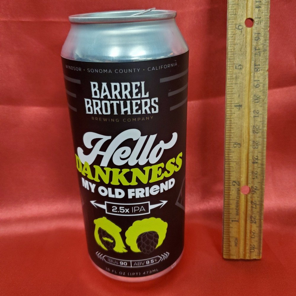 Hello Dankness My old Friend - Ale Beer Empty Can