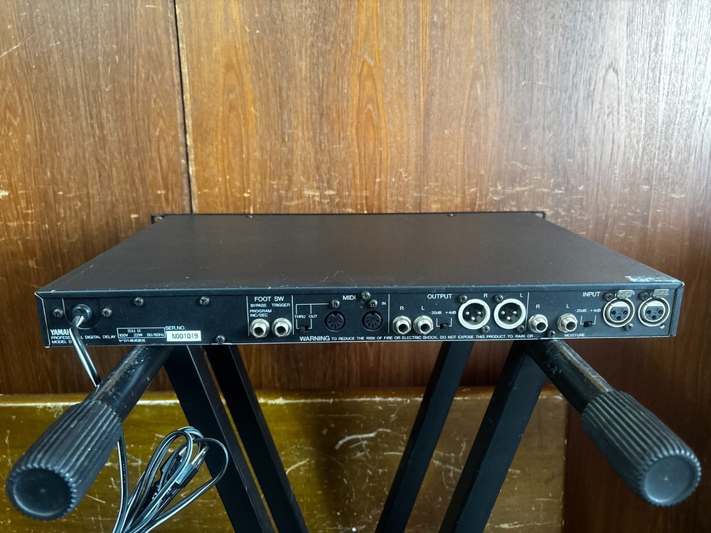 YAMAHA D5000 PROFESSIONAL DIGITAL DELAY RACK MODULE New internal Battery