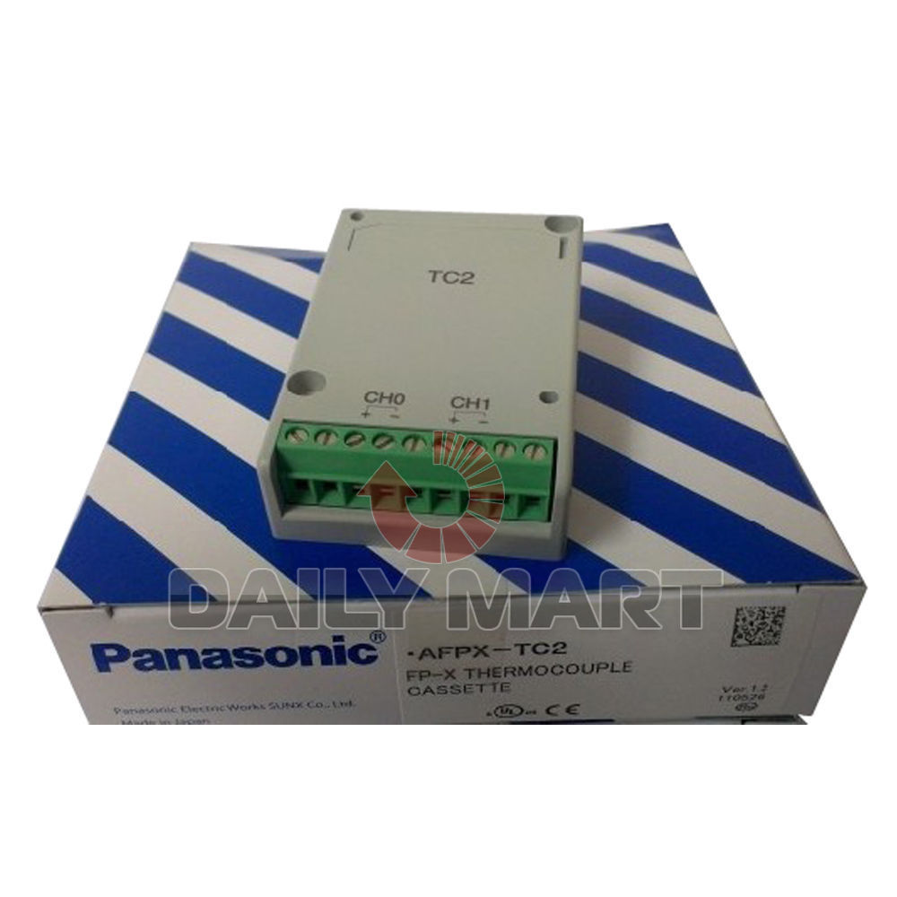 NEW Panasonic AFPX-TC2 Thermocouple Application Input Cassette