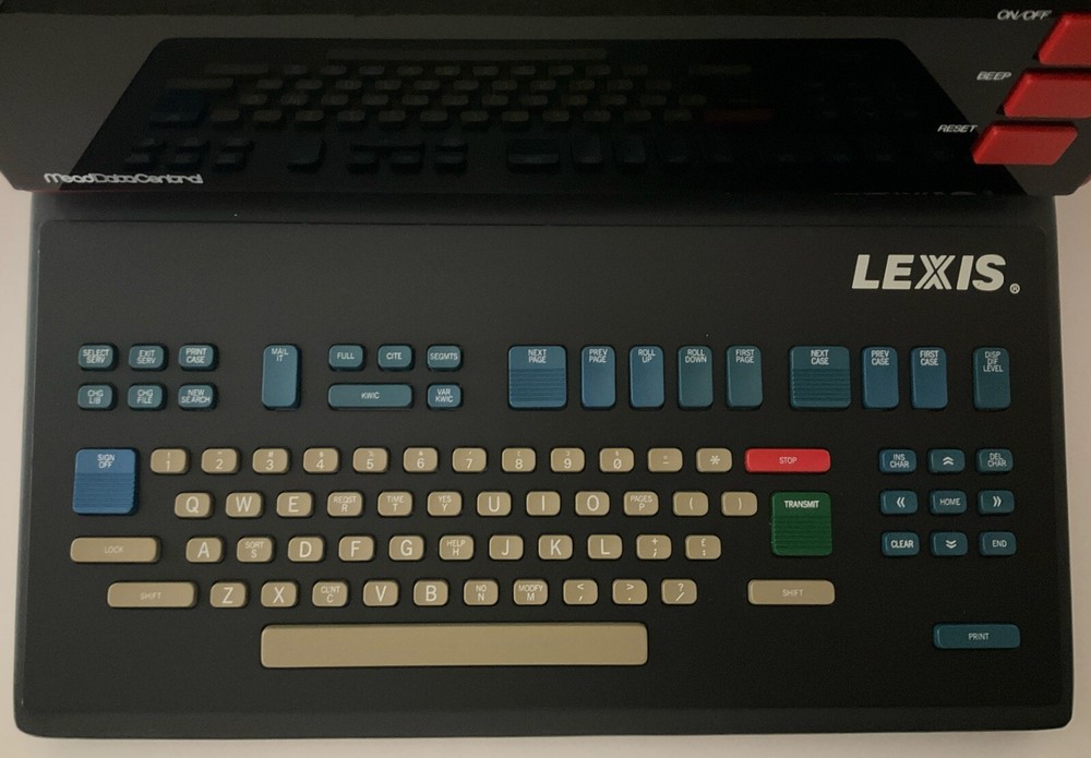 Vintage Mead Data Central Lexis Nexis Computer - Working