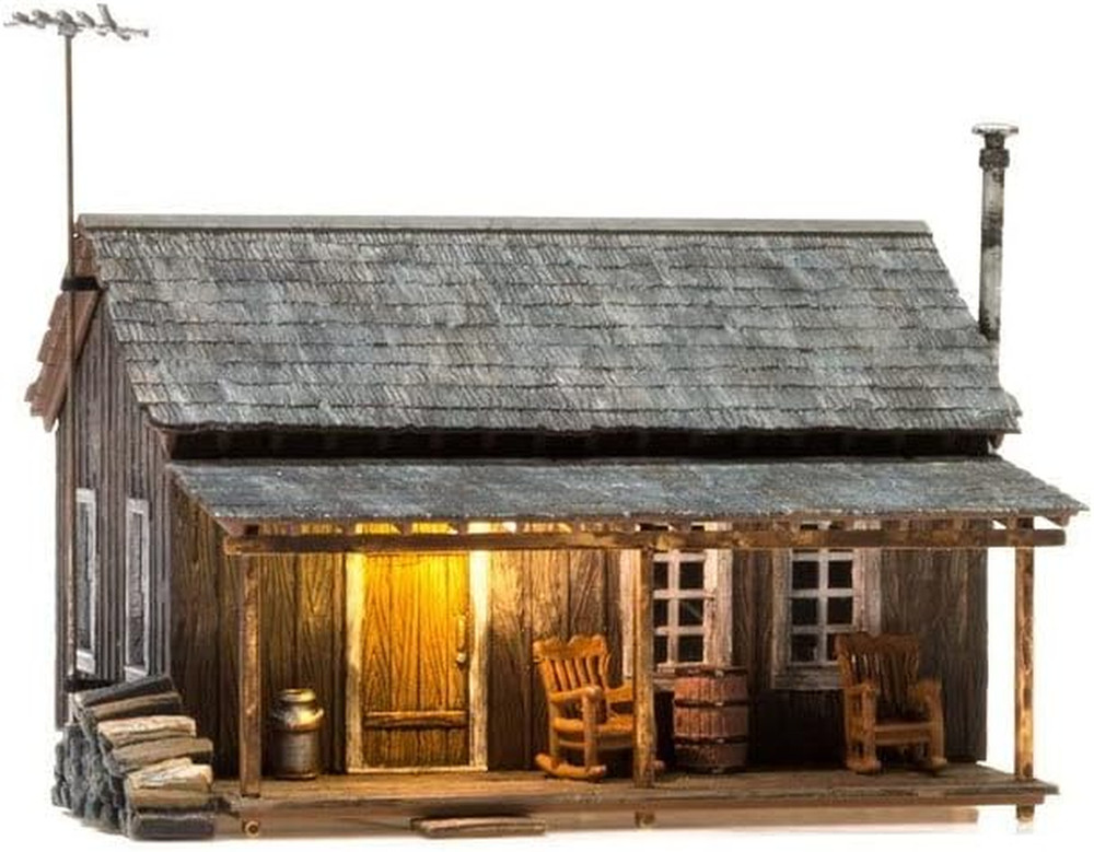 Rustic Cabin O Scale