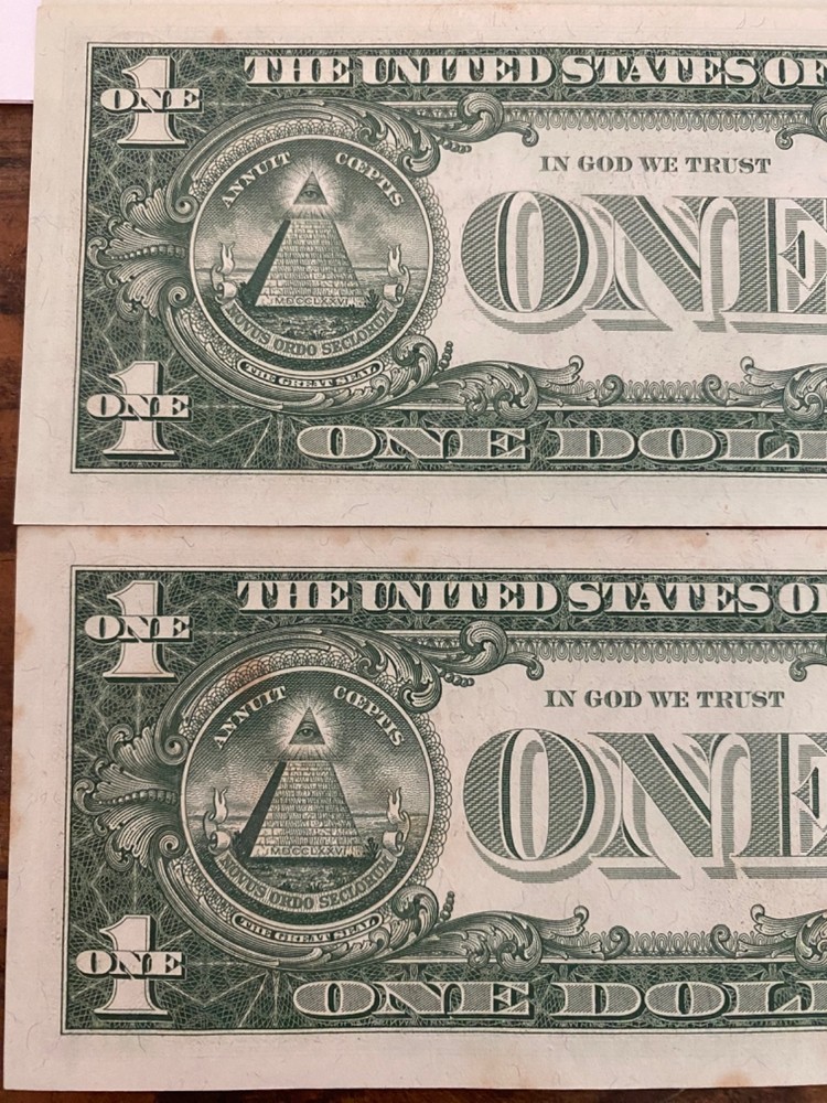 1957 A (6) consecutive numbered certificate notes