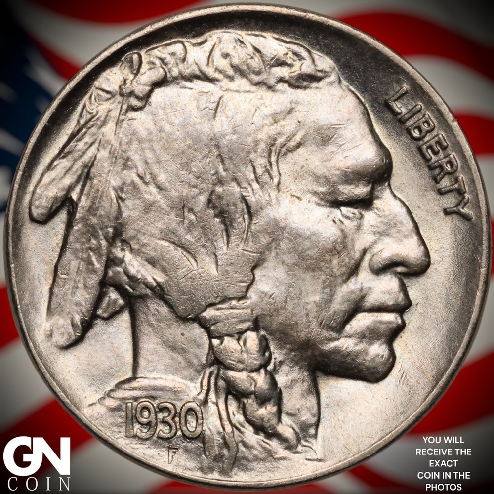 1930 P Buffalo Nickel A9678