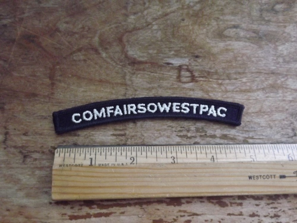 Navy COMFAIRSOWESTPAC Tab - INV# C1410