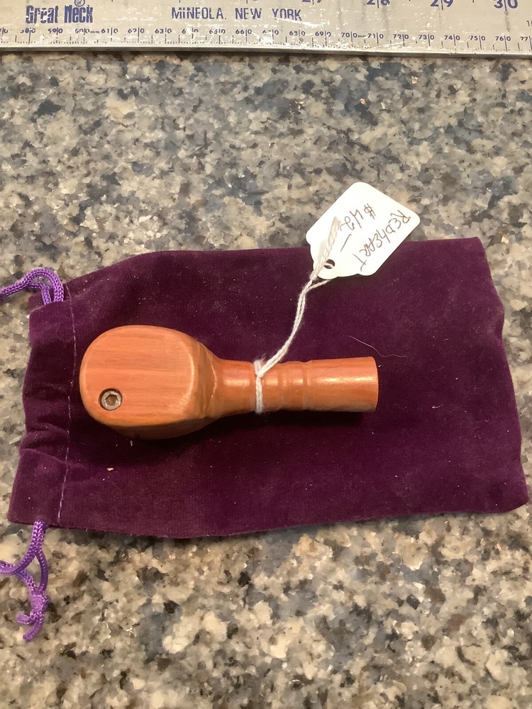 Pocket Pipe - Handmade, Lidded - - Redheart