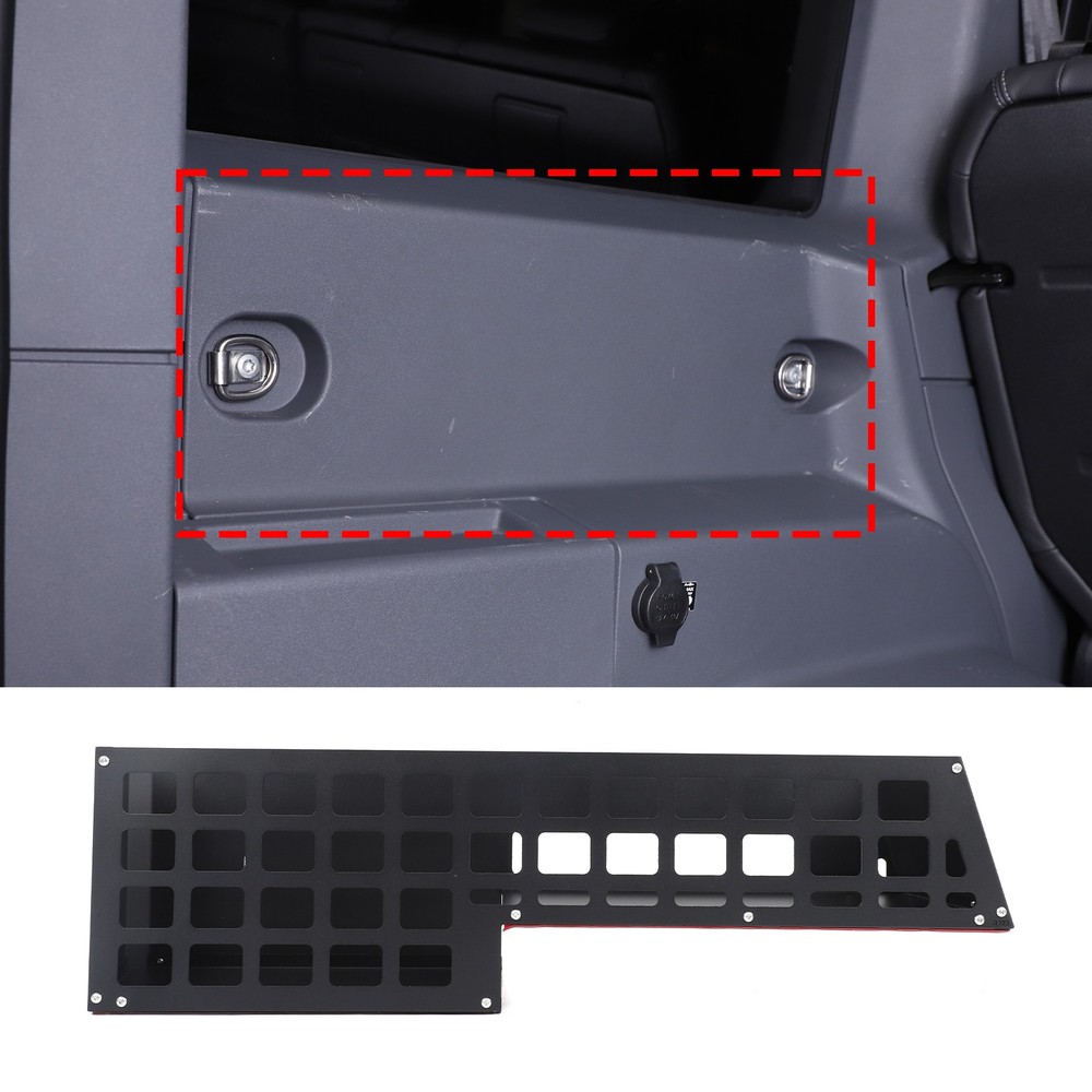Rear Trunk Left Side Storage Box Organizer Molle Panel For Ineos Grenadier 2020+