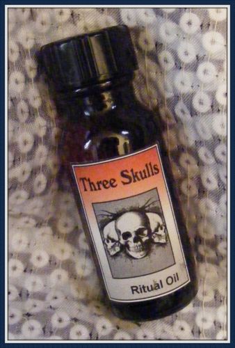 THREE SKULLS OIL  ~  Bring Back A Lover, Love Spells