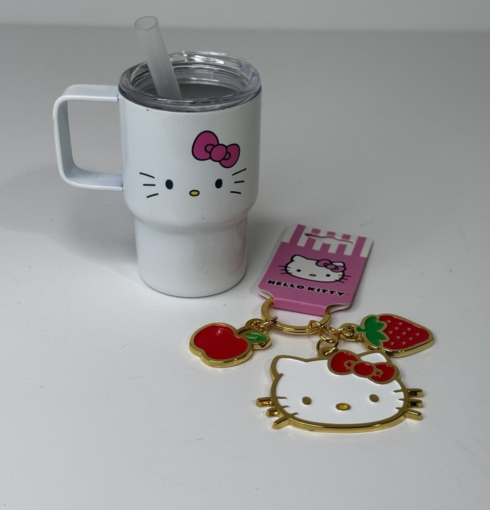 Hello Kitty Mini Tumbler & Key Chain Bundle