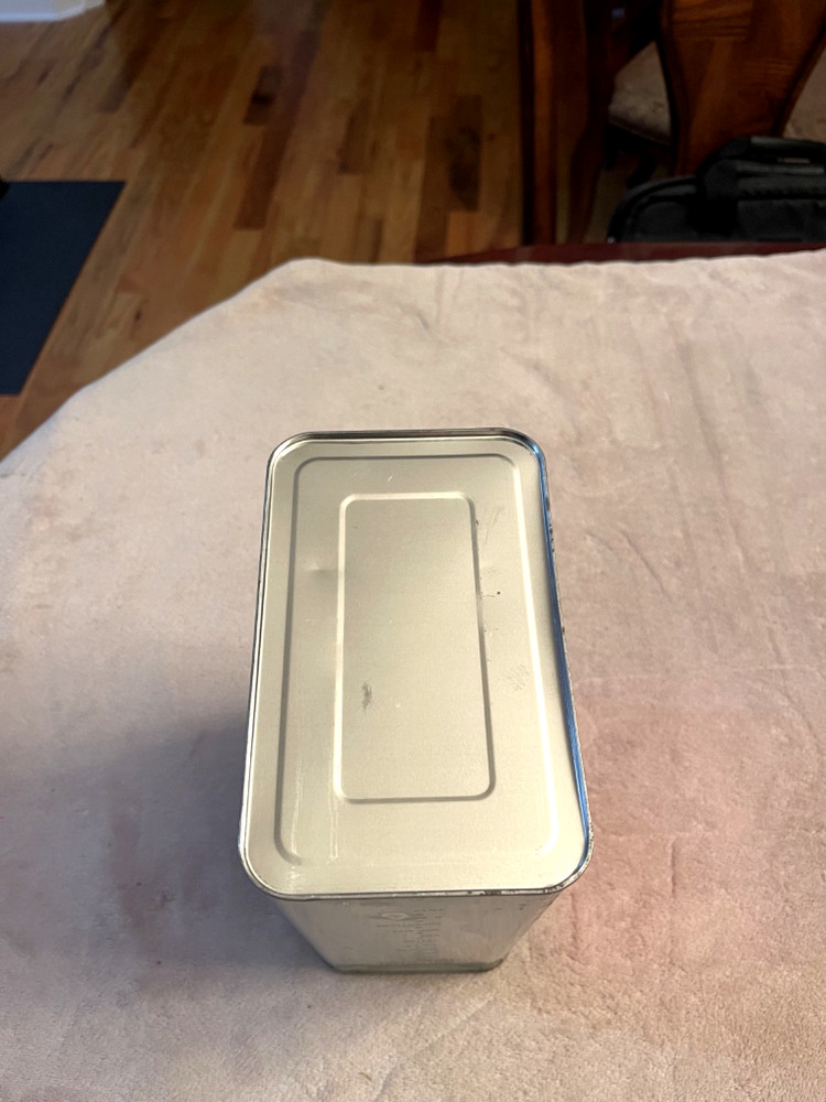 MISSLE MIST--ONE GALLON FUEL CONTAINER--EXCELLENT COLLECTABLE QUALITY--EMPTY
