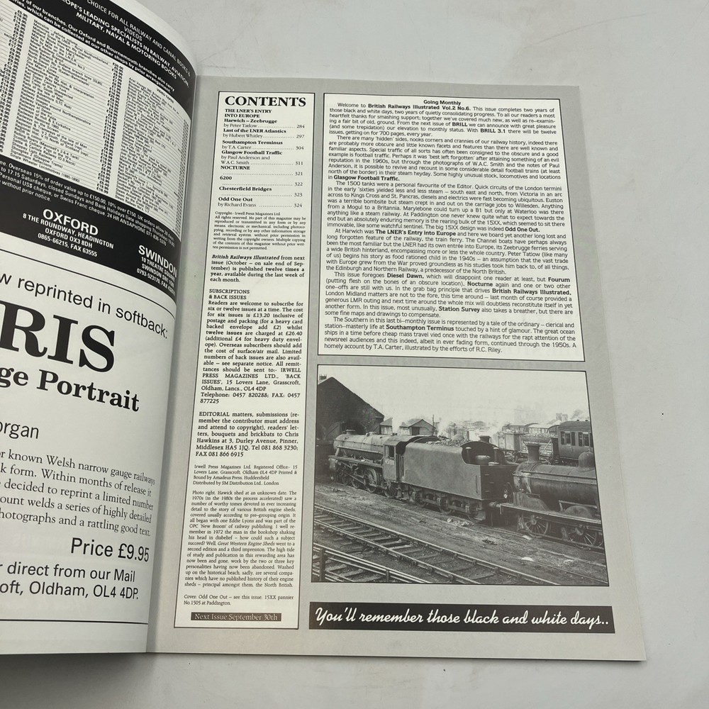 British Railways Illustrated Magazines Bundle x 7 Vol 1 & 2 Issues