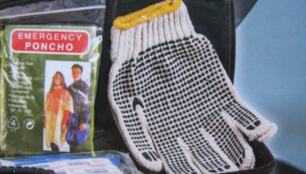 Dirty Dog Emergency Auto Breakdown Kit 6 Tools BLACK NWT