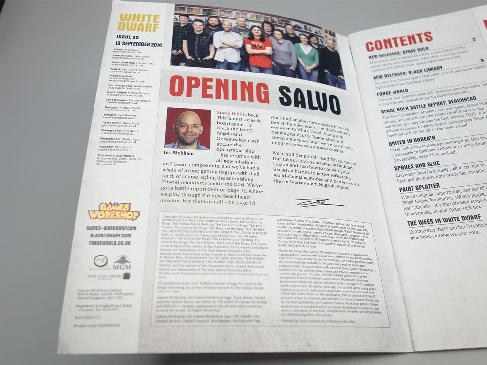 White Dwarf: Issue 33 September 2014 (Games Workshop)