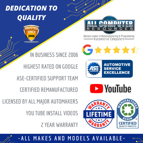 2013 - 2017 Jeep Compass 2.4L ECM PCM ECU Engine Computer