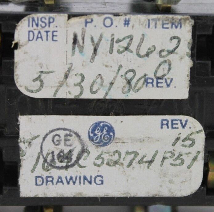 GE 164C5274P51 Selector Switch