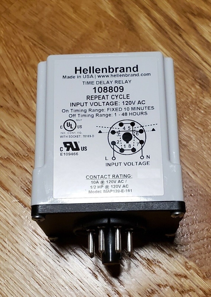 Hellenbrand Timer 108809 for Iron Curtain ProMate - NEW! FAST SHIP! GUARANTEED!